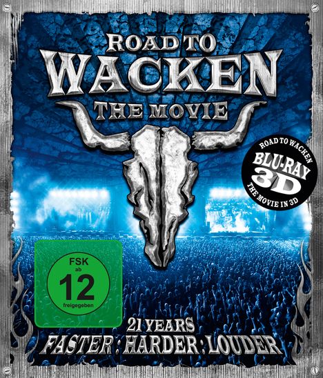 Road To Wacken: The Movie (Blu-ray 3D Disc), Blu-ray Disc
