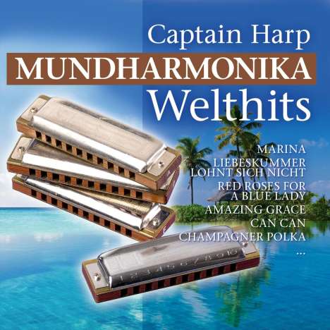 Captain Harp: Mundharmonika Welthits, 2 CDs