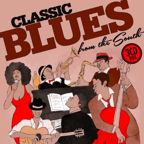 Classic Blues From The South, 3 CDs