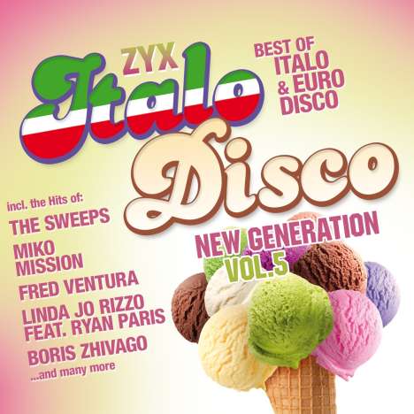 ZYX Italo Disco: New Generation Vol. 5, 2 CDs