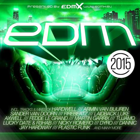 Edm 2015, 2 CDs