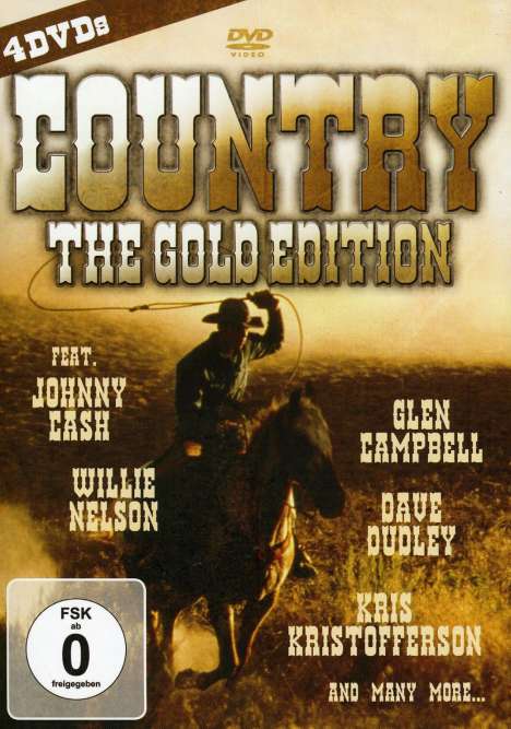 Country: The Gold Edition, 4 DVDs