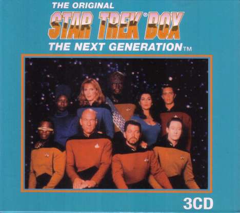 Filmmusik: The Original Star Trek Box: The Next Generation, 3 CDs