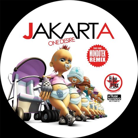 Jakarta: One Desire (Picture Disc), Single 12"
