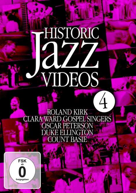 Historic Jazz Videos Vol. 4, DVD