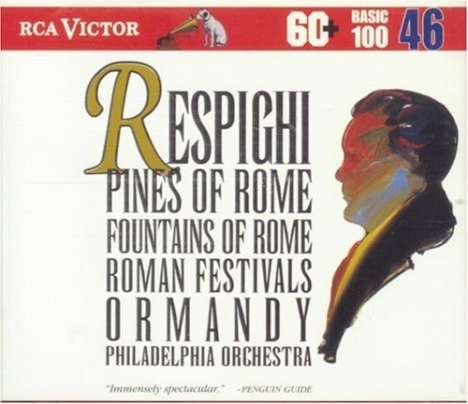Ottorino Respighi (1879-1936): Pini di Roma, CD