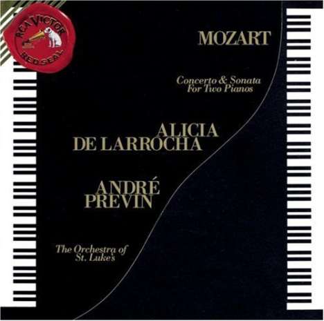 Wolfgang Amadeus Mozart (1756-1791): Konzert für 2 Klaviere &amp; Orchester KV 365, CD