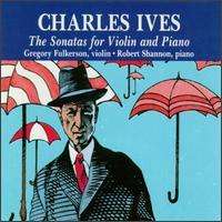 Charles Ives (1874-1954): Sonaten für Violine &amp; Klavier Nr.1-4, 2 CDs