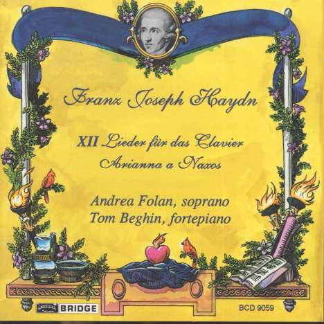 Joseph Haydn (1732-1809): 12 Lieder, CD