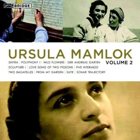 Ursula Mamlok (1923-2016): The Music of Ursula Mamlok Vol.2, CD