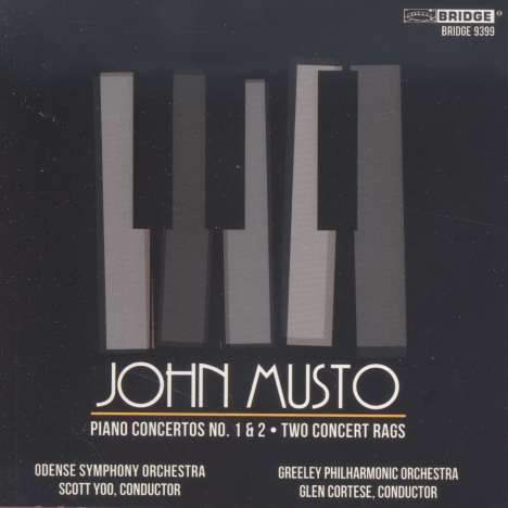 John Musto (geb. 1954): Klavierkonzerte Nr.1 &amp; 2, CD