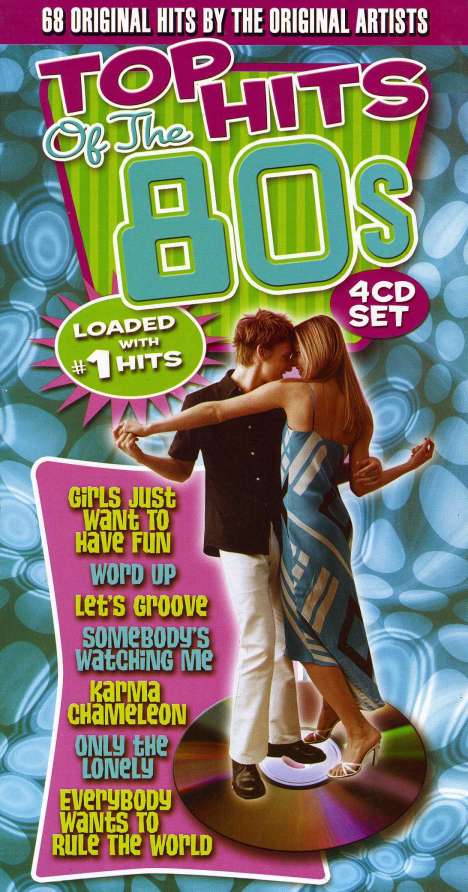 Top Hits: Top Hits Of The 80s, 4 CDs