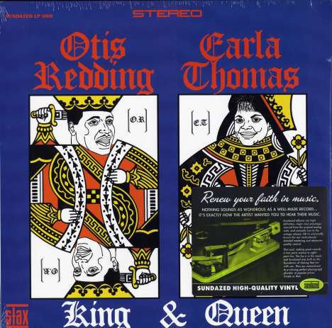 Otis Redding &amp; Carla Thomas: King &amp; Queen (180g HQ-Vinyl), LP