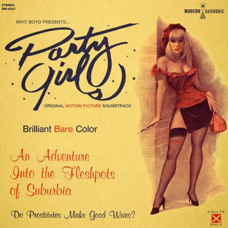 The Whit Boyd Combo: Filmmusik: Party Girls (Gold Vinyl), LP