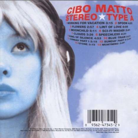 Cibo Matto: Stereo Type A, CD