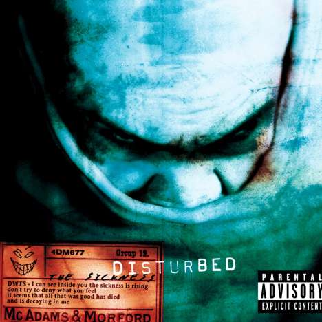 Disturbed: The Sickness (Explicit), CD