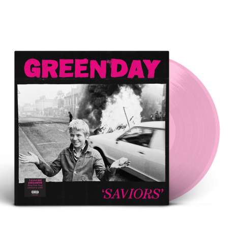 Green Day: Saviors (Limited Edition) (Light Rose Vinyl), LP