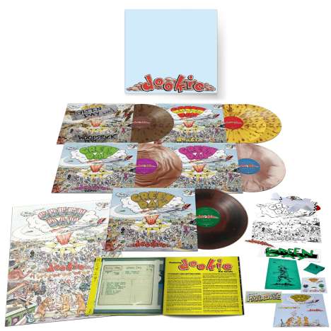 Green Day: Dookie (30th Anniversary Edition) (Limited Numbered Super Deluxe Box Set) (Brown Vinyl), 6 LPs