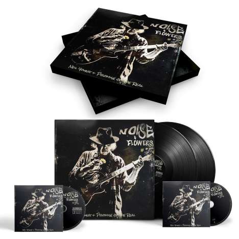 Neil Young: Noise &amp; Flowers: Live  2019 (Limited Numbered Edition Boxset), 2 LPs, 1 CD und 1 Blu-ray Disc