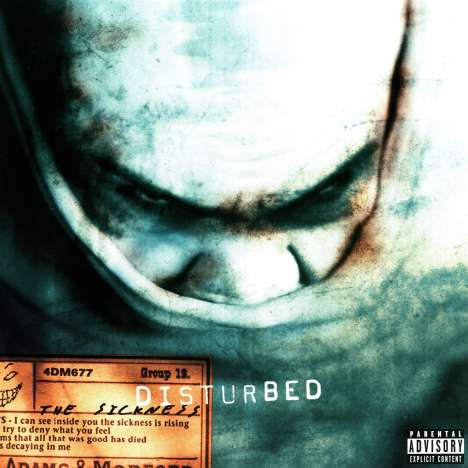 Disturbed: The Sickness (20th Anniversary Edition) (Limited Edition) (Smoky Black Vinyl), LP