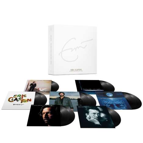 Eric Clapton (geb. 1945): The Complete Reprise Studio Albums - Volume 1 (remastered) (180g) (Limited Edition Box Set), 12 LPs