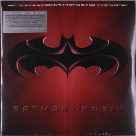 Filmmusik: Batman &amp; Robin: Music From And Inspired By The "Batman &amp; Robin" Motion Picture (Limited Edition) (Red &amp; Blue Vinyl), 2 LPs