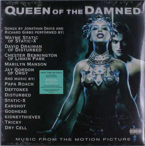 Filmmusik: Queen Of The Damned, 2 LPs