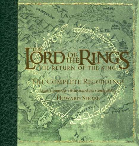 Filmmusik: Lord Of The Rings - O.S.T. (4 CD + DVD-Audio), 4 CDs und 1 DVD