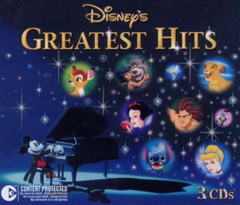 Filmmusik: Disneys Greatest Hits, 3 CDs