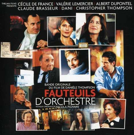 Filmmusik: Ein perfekter Platz (Fauteuils D´Orchestre), CD