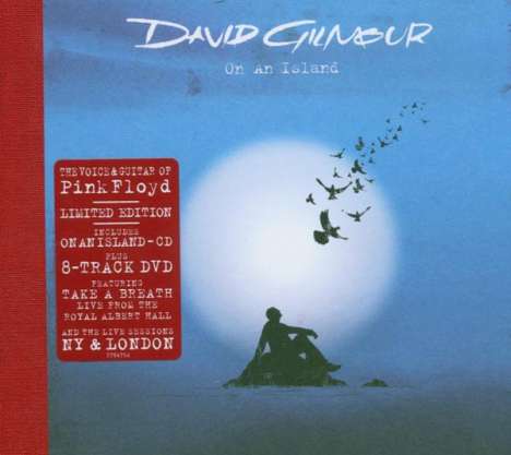 David Gilmour: On An Island (CD + DVD) - Limited Edition, 1 CD und 1 DVD