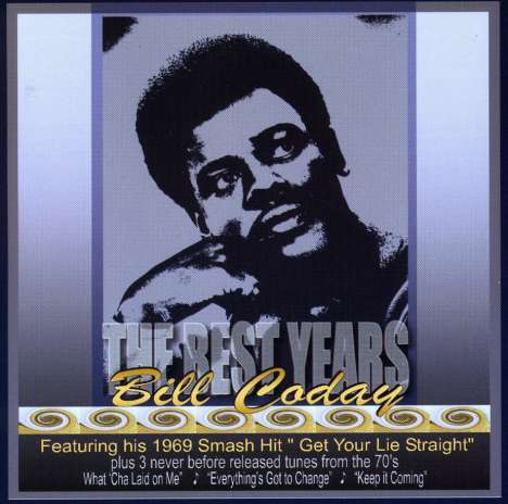 Bill Coday: The Best Years, CD