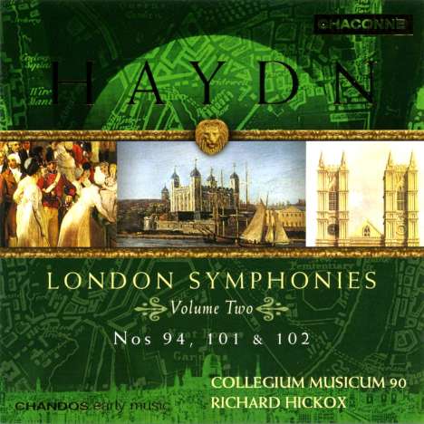 Joseph Haydn (1732-1809): Symphonien Nr.94,101,102, CD
