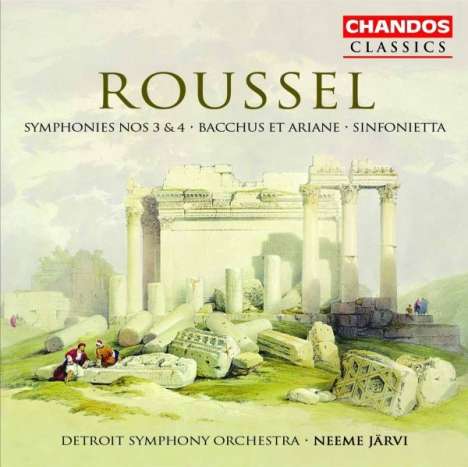 Albert Roussel (1869-1937): Symphonien Nr.3 &amp; 4, CD