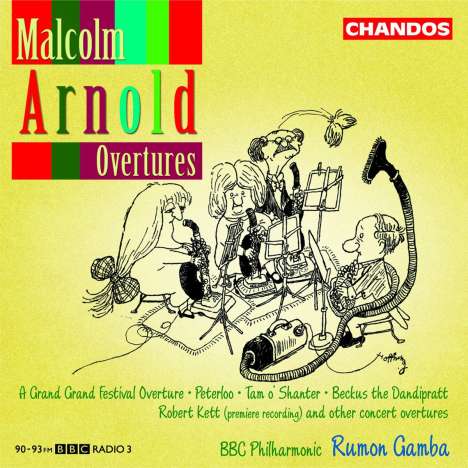 Malcolm Arnold (1921-2006): Ouvertüren, CD