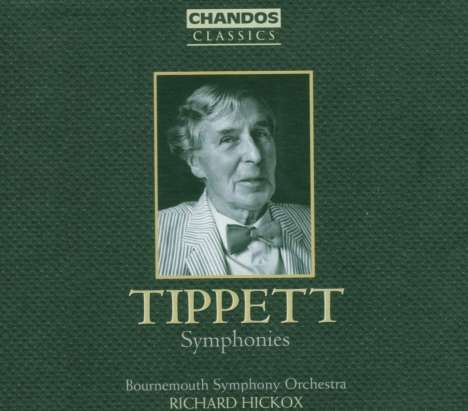Michael Tippett (1905-1998): Symphonien Nr.1-4, 3 CDs