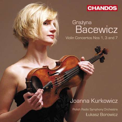 Grazyna Bacewicz (1909-1969): Violinkonzerte Nr.1,3,7, CD