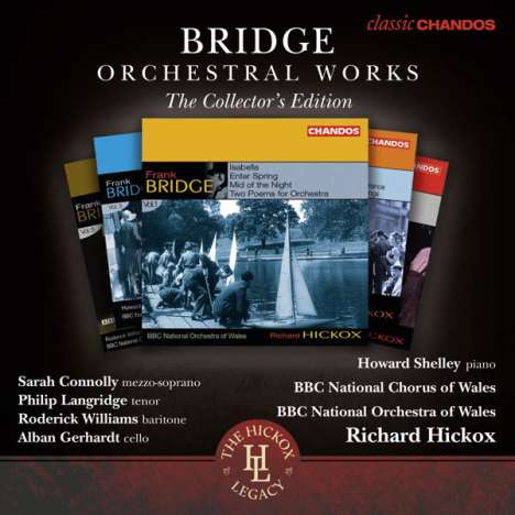 Frank Bridge (1879-1941): Das Orchesterwerk, 6 CDs