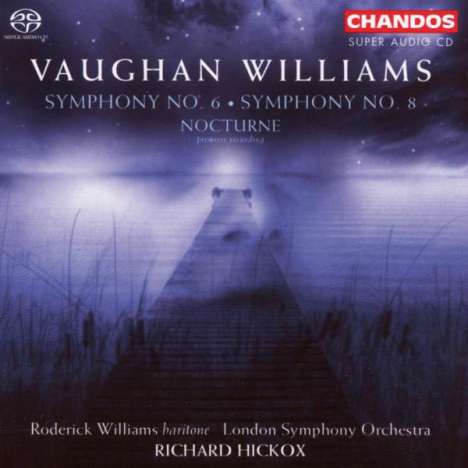 Ralph Vaughan Williams (1872-1958): Symphonien Nr.6 &amp; 8, Super Audio CD