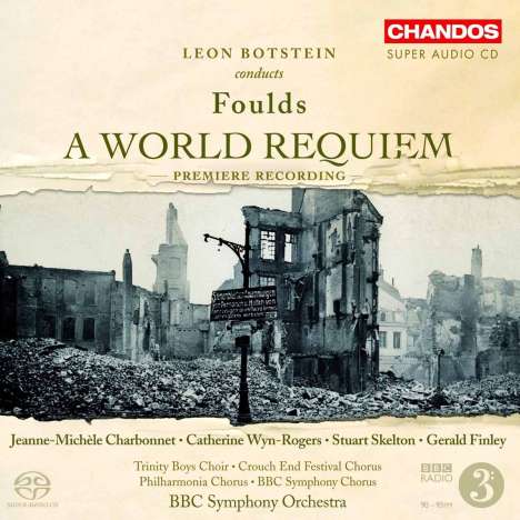 John Foulds (1880-1939): A World Requiem, 2 Super Audio CDs