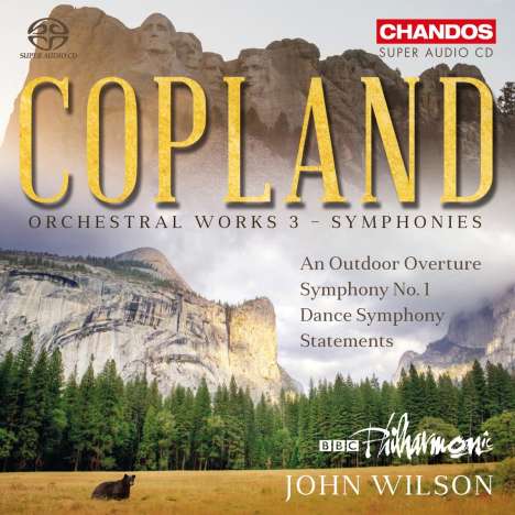 Aaron Copland (1900-1990): Orchesterwerke Vol.3 - Symphonien, Super Audio CD