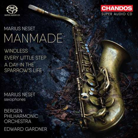 Marius Neset (geb. 1985): Saxophonkonzert "ManMade", Super Audio CD