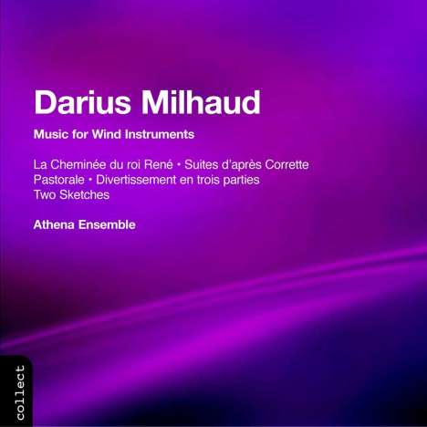 Darius Milhaud (1892-1974): Musik für Bläser, CD