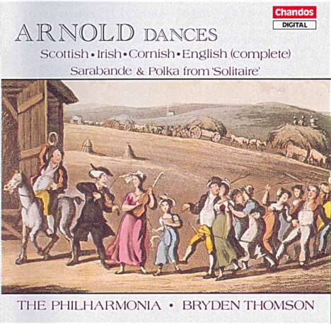 Malcolm Arnold (1921-2006): Scottish,Irish,Cornish &amp; English Dances, CD