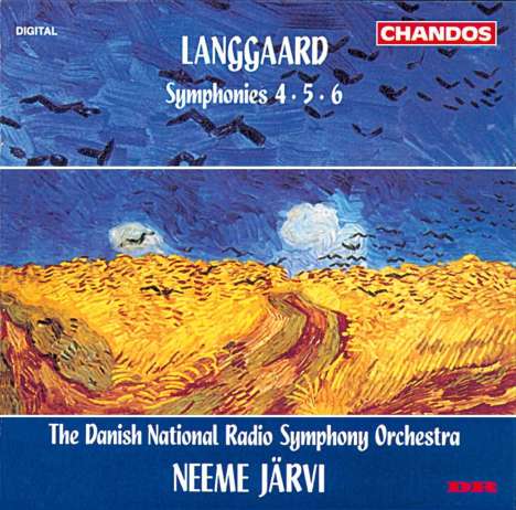 Rued Langgaard (1893-1952): Symphonien Nr.4-6, CD