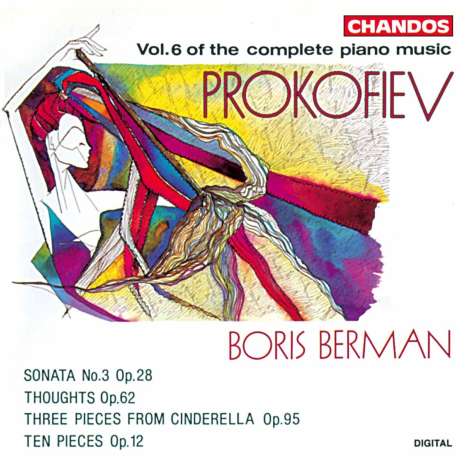Serge Prokofieff (1891-1953): Sämtliche Klavierwerke Vol.6, CD