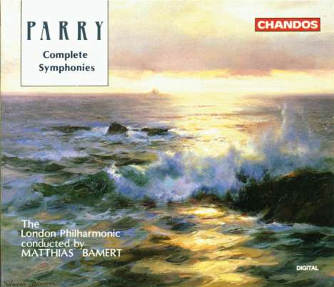 Hubert Parry (1848-1918): Symphonien Nr.1-5, 3 CDs