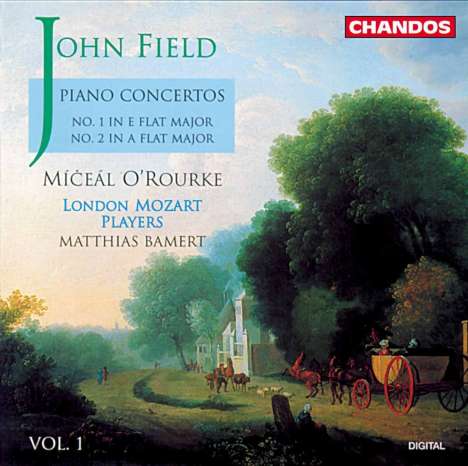 John Field (1782-1837): Klavierkonzerte Nr.1 &amp; 2, CD