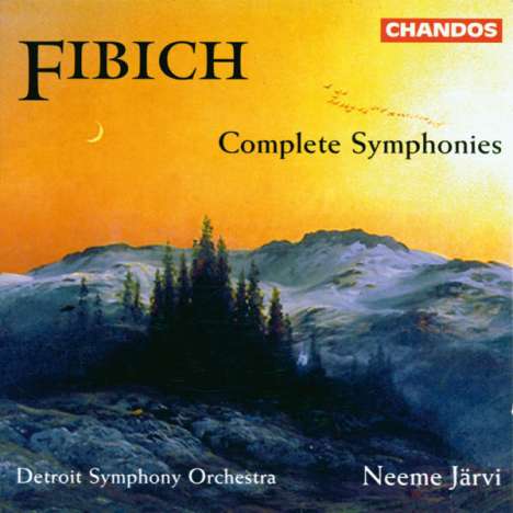 Zdenek Fibich (1850-1900): Symphonien Nr.1-3, 2 CDs