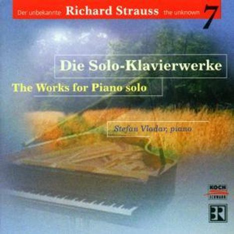 Richard Strauss (1864-1949): Klaviersonate h-moll op.5, CD